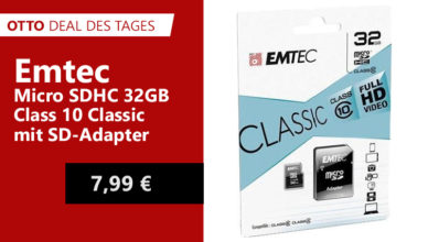 OTTO Deal des Tages Emtec Micro SD