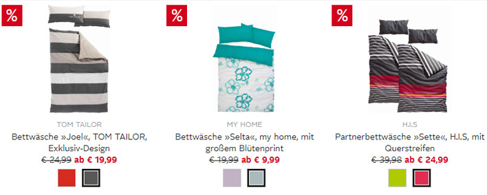 OTTO Bettwäsche SALE OTTO Bettwäsche SALE
